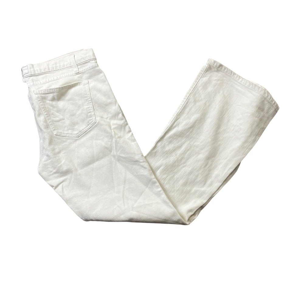Current/Elliot 32-0 White Bell Wide‎ Leg Pants No Material Tag
